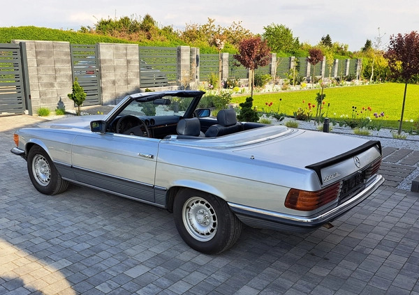 Mercedes-Benz SL cena 92700 przebieg: 150000, rok produkcji 1984 z Końskie małe 742